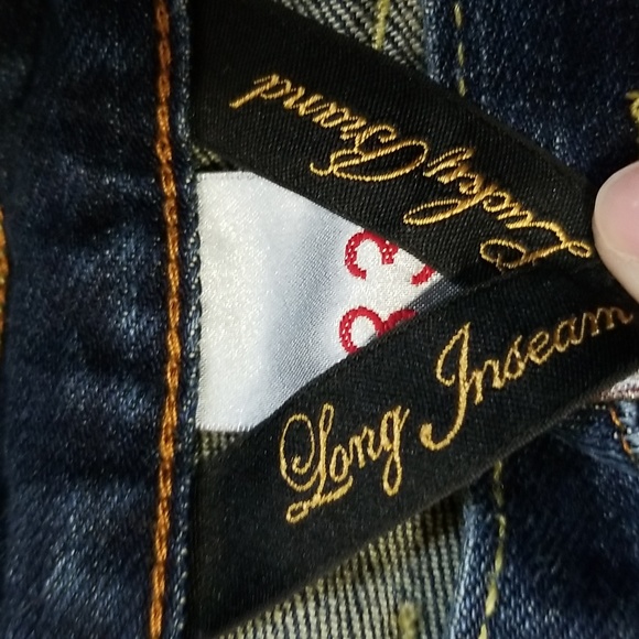 #100 EUC Lucky Brand mens Jean's 33x 33 relaxed straight - Picture 7 of 10